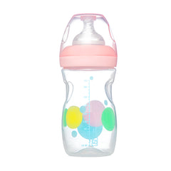 Bubbles Wide-neck BPA Free For Babies, Anti-Colic 260 ml Feeding  Bottle -Blue