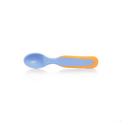 Bubbles Bowl With LID + Spoon - Orange Blue