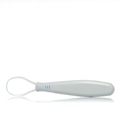 Bubbles Silicon Spoon With Ultra Soft Tips - Blue & Gray (Pack of 2)