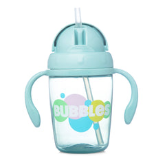 Bubble Drinking Straw Cups - Blue