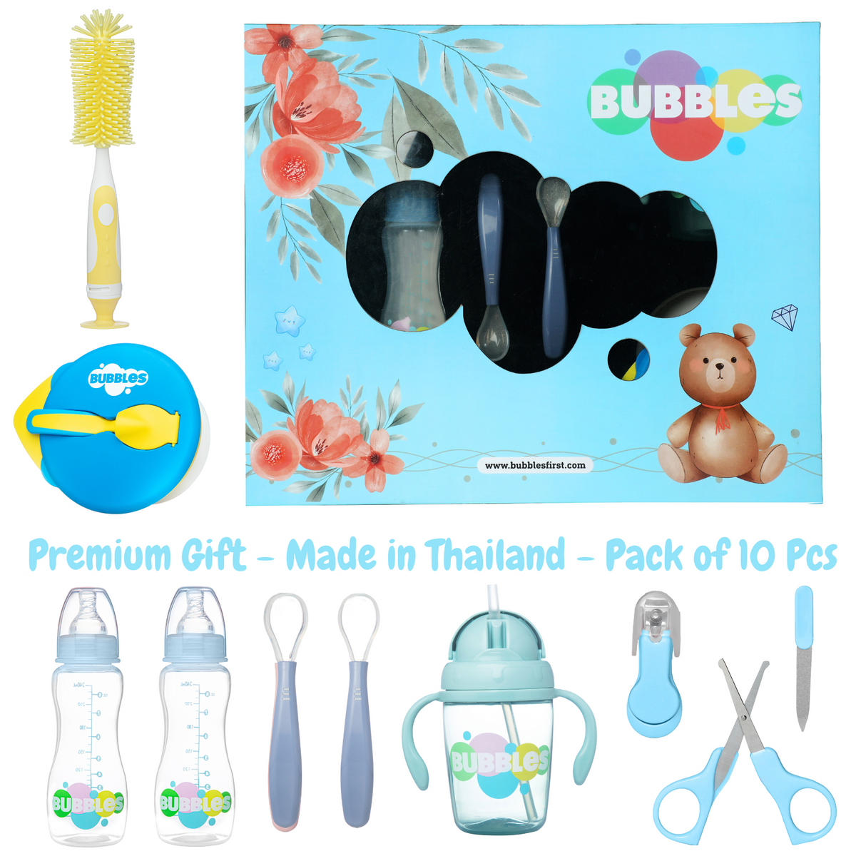 Bubbles The Grand Luxury Gift hamper for kids - Blue