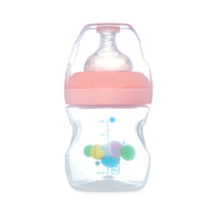 Bubbles Wide-neck BPA Free For Babies, Anti-Colic 150 ml Feeding  Bottle - Pink